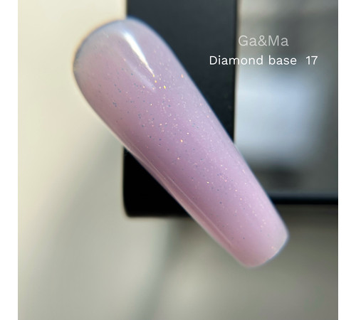 База камуфлююча GaMa Cover base Diamond №17, рожева, 15 мл