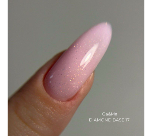 База камуфлююча GaMa Cover base Diamond №17, рожева, 15 мл