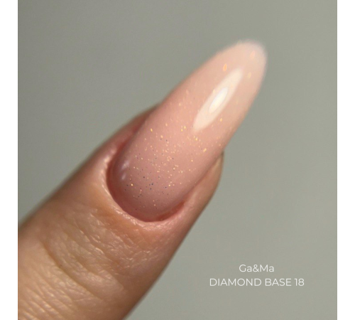 База камуфлююча GaMa Cover base Diamond №18, бежева, 15 мл