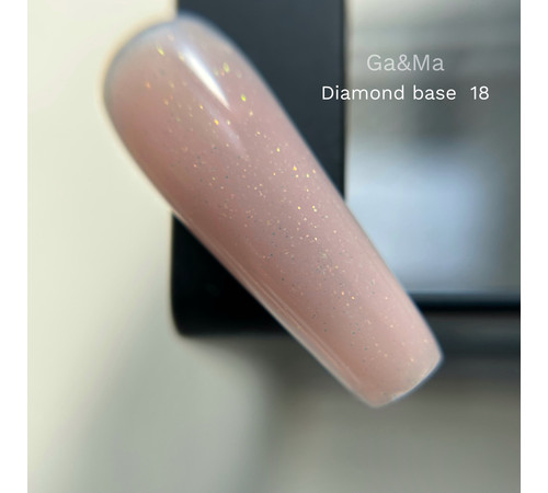 База камуфлююча GaMa Cover base Diamond №18, бежева, 15 мл