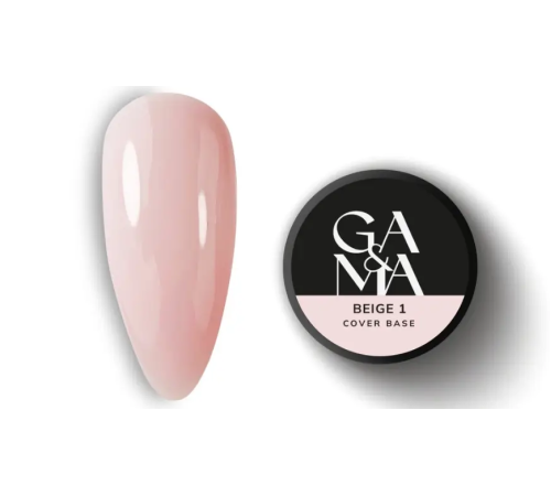 База камуфлююча GaMa Cover base №01 Beige, бежева, 30 мл
