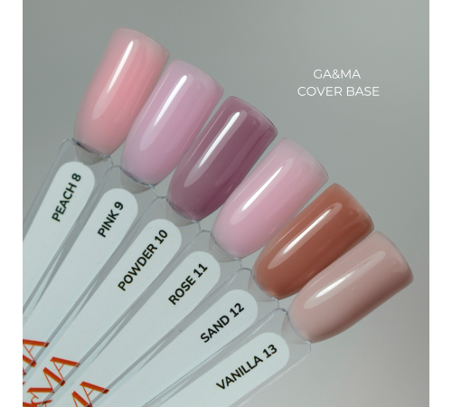 База камуфлююча GaMa Cover base №09 Pink, рожева, 15 мл