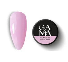 База камуфлююча GaMa Cover base №26 Rouge, рожева, 30 мл