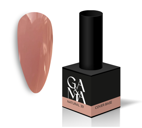 База камуфлююча GaMa Cover base №39 Natural, натуральна, 15 мл
