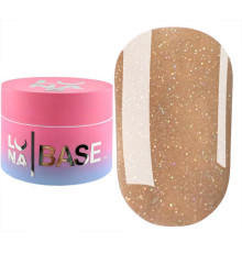 Base camouflage Luna Cover Base No. 9 beige with sparkles, 30 ml