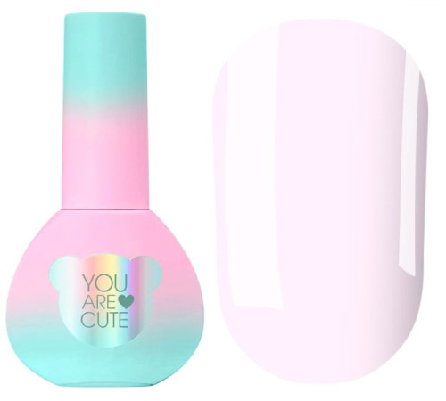 База камуфлирующая YouAreCute Cover Base №02, молочно-розовая, 5 мл