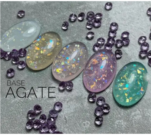База з пластівцями SAGA  Agate Base №03, 9 мл