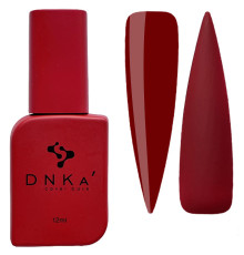База цветная DNKA Cover base №003 Passionate насыщенно-красная, 12 мл
