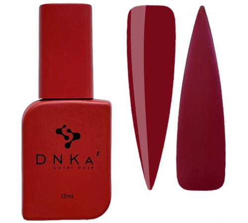 База кольорова DNKA Cover base №004 Sexy червона, 12 мл