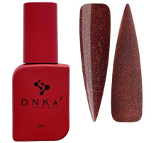 База кольорова DNKA Cover base №005A Hot світловідбиваюча червона, 12 мл