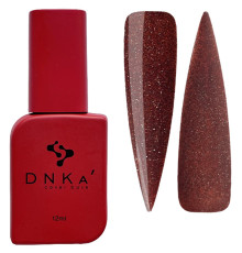 База кольорова DNKA Cover base №005A Hot світловідбиваюча червона, 12 мл