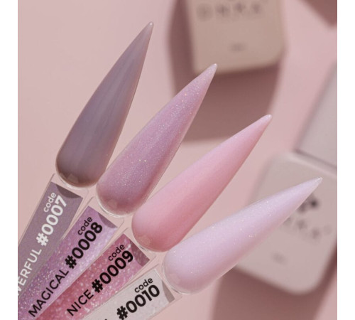База кольорова DNKA Cover base №010 Wonderful рожева опалова, 12 мл