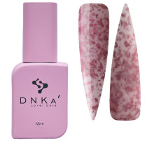 Color base DNKA Cover base No. 010A Lovely pink with frosting, 12 ml