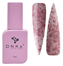 База кольорова DNKA Cover base №010А Lovely рожева з поталлю, 12 мл