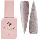 База цветная DNKA Cover base №011B Beauttiful розовая с цветной поталью, 12 мл