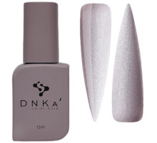 База кольорова DNKA Cover base №013 Amazing сіра з срібним шиммером, 12 мл