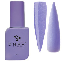База кольорова DNKA Cover base №015 Cosmic блакитна з шиммером, 12 мл