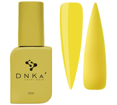 Color base DNKA Cover base No. 021 Sunny yellow, 12 ml