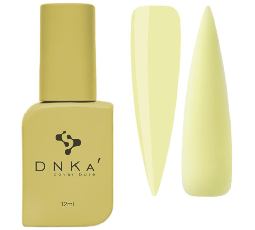 База кольорова DNKA Cover base №022 Naive лимонна, 12 мл