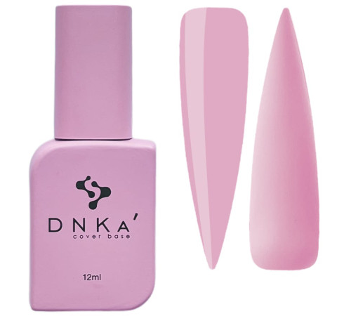 База кольорова DNKA Cover base №026 Sweet світло-рожева, 12 мл