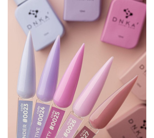 База кольорова DNKA Cover base №026 Sweet світло-рожева, 12 мл