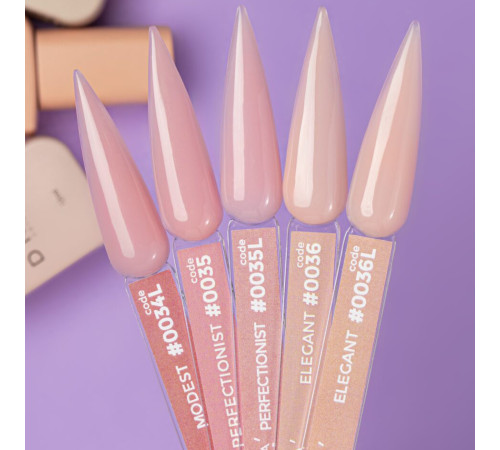 Color base DNKA Cover base No. 036 Elegant light nude, 12 ml