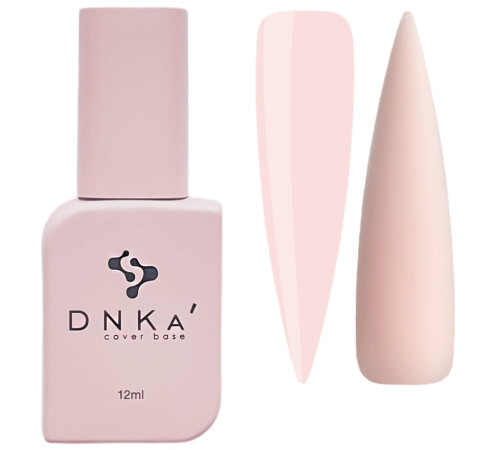 База кольорова DNKA Cover base №037 Cute пудрово-рожева, 12 мл