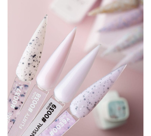 База кольорова DNKA Cover base №038 Flirty пастельно-рожева, 12 мл