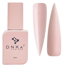 База кольорова DNKA Cover base №040 Romantic світло-рожева з шиммером, 12 мл