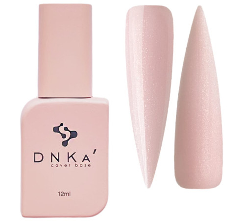 База цветная DNKA Cover base №040 Romantic светло-розовая с шиммером, 12 мл