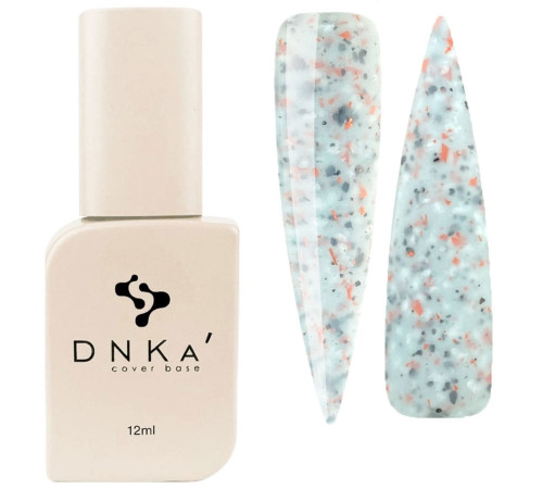 База кольорова DNKA Cover base №046 Stilish сіра з поталлю, 12 мл