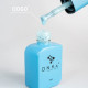 База кольорова DNKA Cover base №060 Awesome блакитна з крихтами, 12 мл