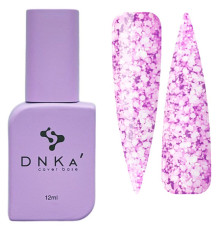 База кольорова DNKA Cover base №066 Serenity лавандова з хлоп`ями, 12 мл