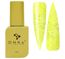 Color base DNKA Cover base No. 067 Holiday yellow with flakes, 12 ml