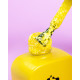 Color base DNKA Cover base No. 067 Holiday yellow with flakes, 12 ml