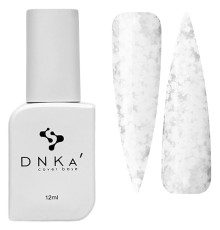 База кольорова DNKA Cover base №070 Lotus біла з хлоп`ями, 12 мл