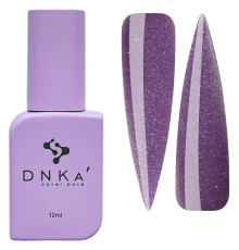 База кольорова DNKA Cover base №084 Euphoria світловідбиваюча фіолетова, 12 мл