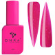 База кольорова DNKA Cover base №085 Glam світловідбиваючий малиновий, 12 мл