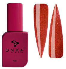 База кольорова DNKA Cover base №086 Force світловідбиваюча теракотова, 12 мл