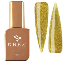 База кольорова DNKA Cover base №087 Proud світловідбиваюча жовта, 12 мл