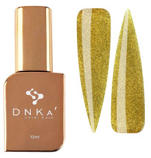 База кольорова DNKA Cover base №087 Proud світловідбиваюча жовта, 12 мл