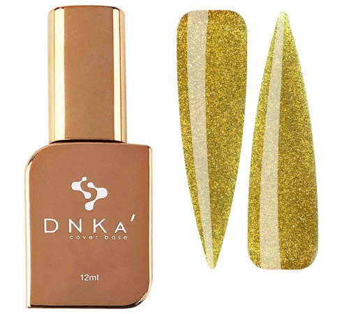 Color base DNKA Cover base No. 087 Proud reflective yellow, 12 ml