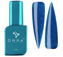 База кольорова DNKA Cover base №088 Space світловідбиваюча синя, 12 мл