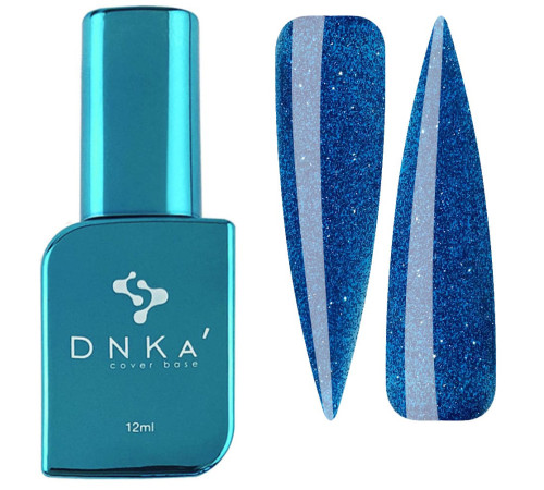 База цветная DNKA Cover base №088 Space светоотражающая синяя, 12 мл