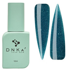 База кольорова DNKA Cover base №089 Impuls світловідбиваюча бірюзова, 12 мл