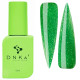 База кольорова DNKA Cover base №090 Wizard світловідбиваюча зелена, 12 мл
