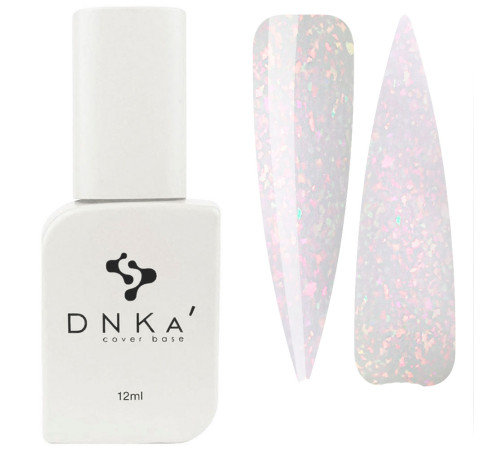 База кольорова DNKA Cover base №093 Fine Work молочна з поталлю, 12 мл