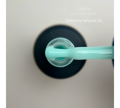 База кольорова GaMa Cover base Colored №02 Лагуна, блакитна, 15 мл