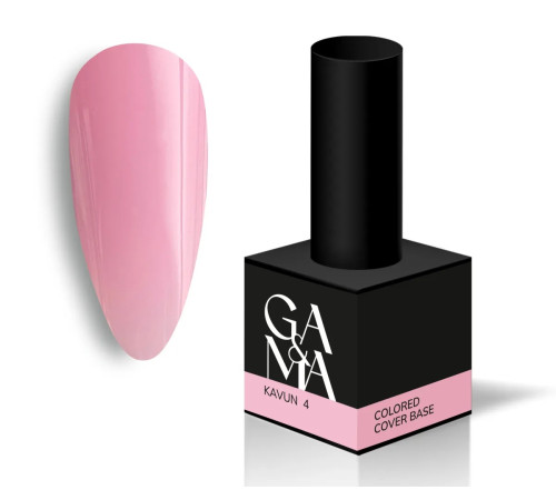 GaMa Cover base Colored #04 Watermelon, pink, 15 ml
