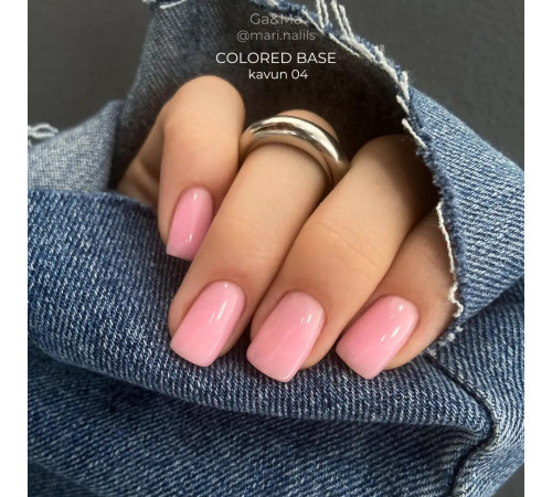 GaMa Cover base Colored #04 Watermelon, pink, 15 ml